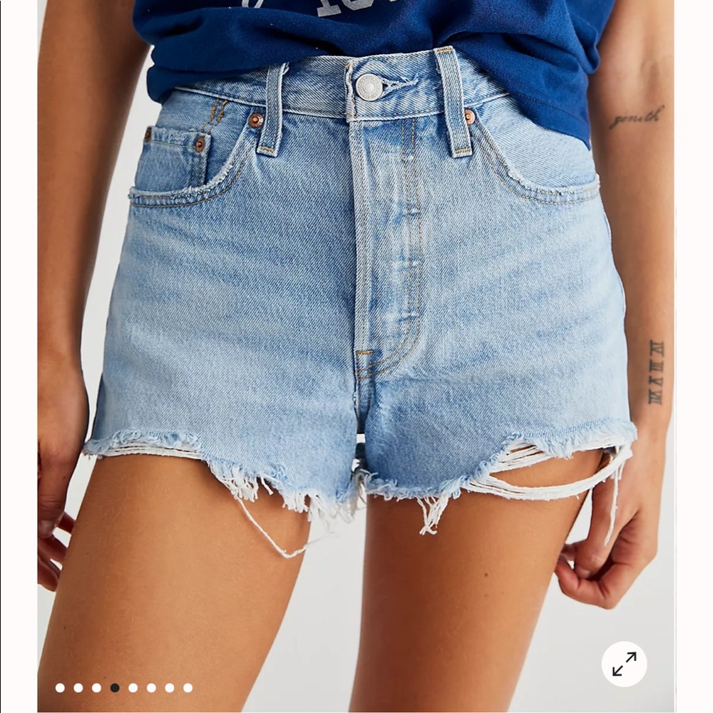 Levi’s 501 High-Rise Denim Shorts